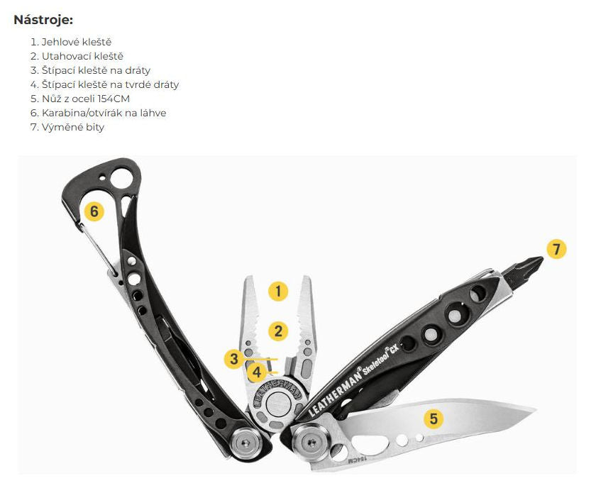 Leatherman SKELETOOL CX Aurora