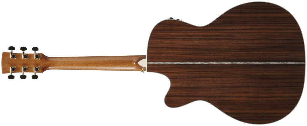 Ibanez AC391RCE - Black Top, Natural High Gloss