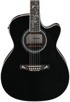 Ibanez AC391RCE - Black Top, Natural High Gloss