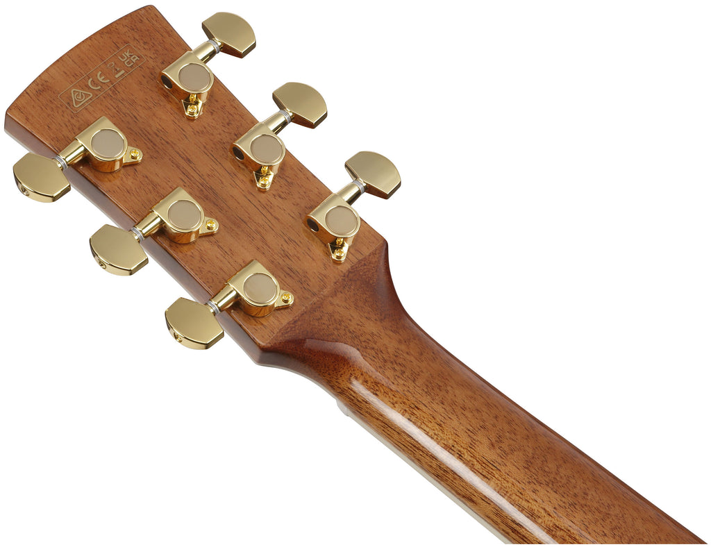 Ibanez AC391RCE - Black Top, Natural High Gloss