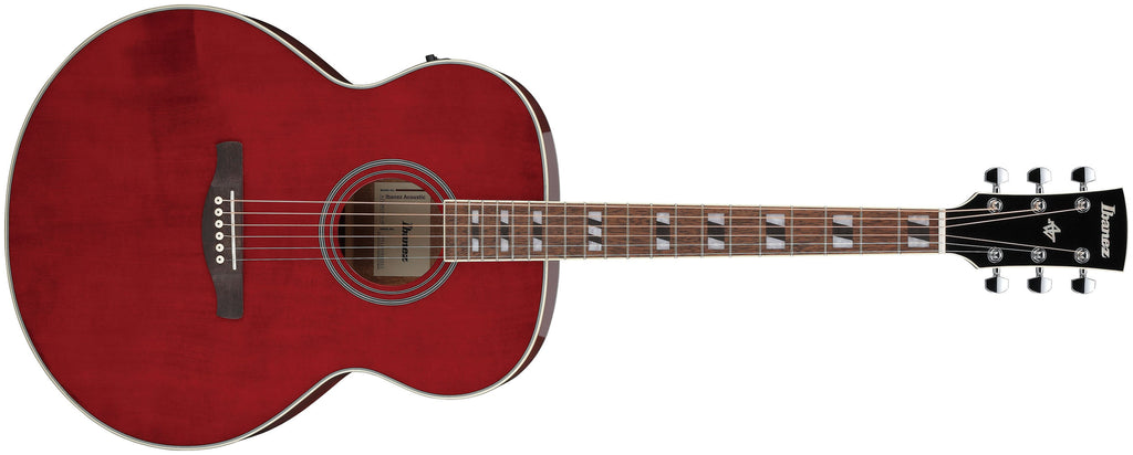 Ibanez AJ70M1E - Wine Red High Gloss