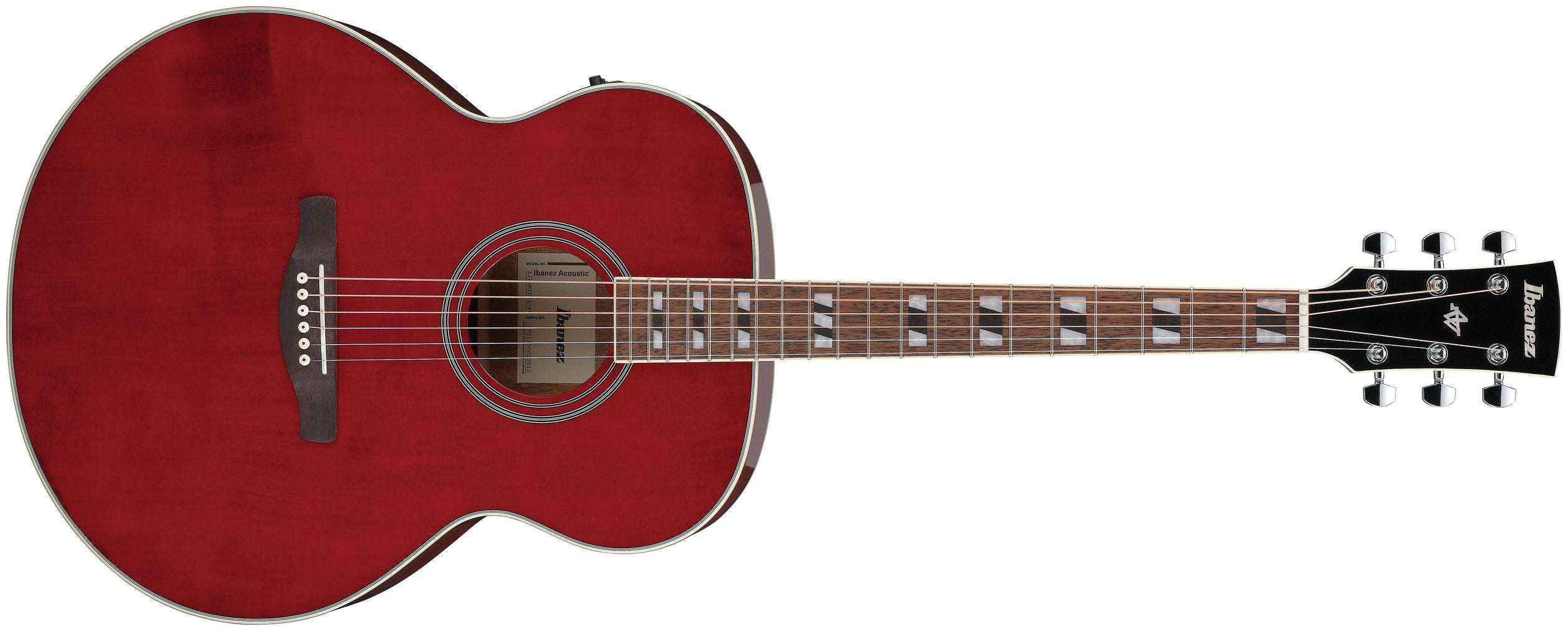 Ibanez AJ70M1E - Wine Red High Gloss