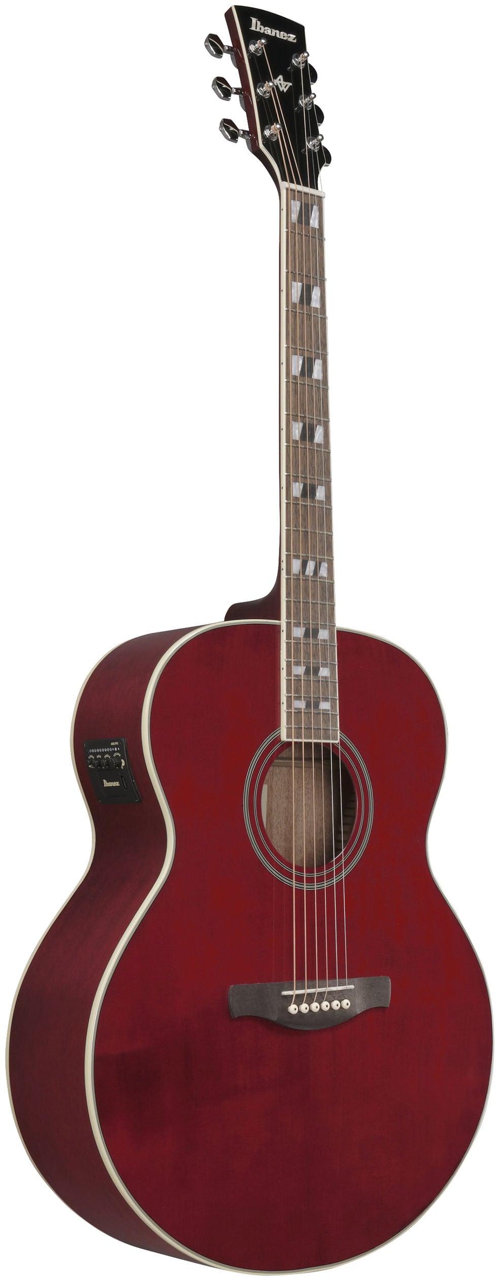 Ibanez AJ70M1E - Wine Red High Gloss