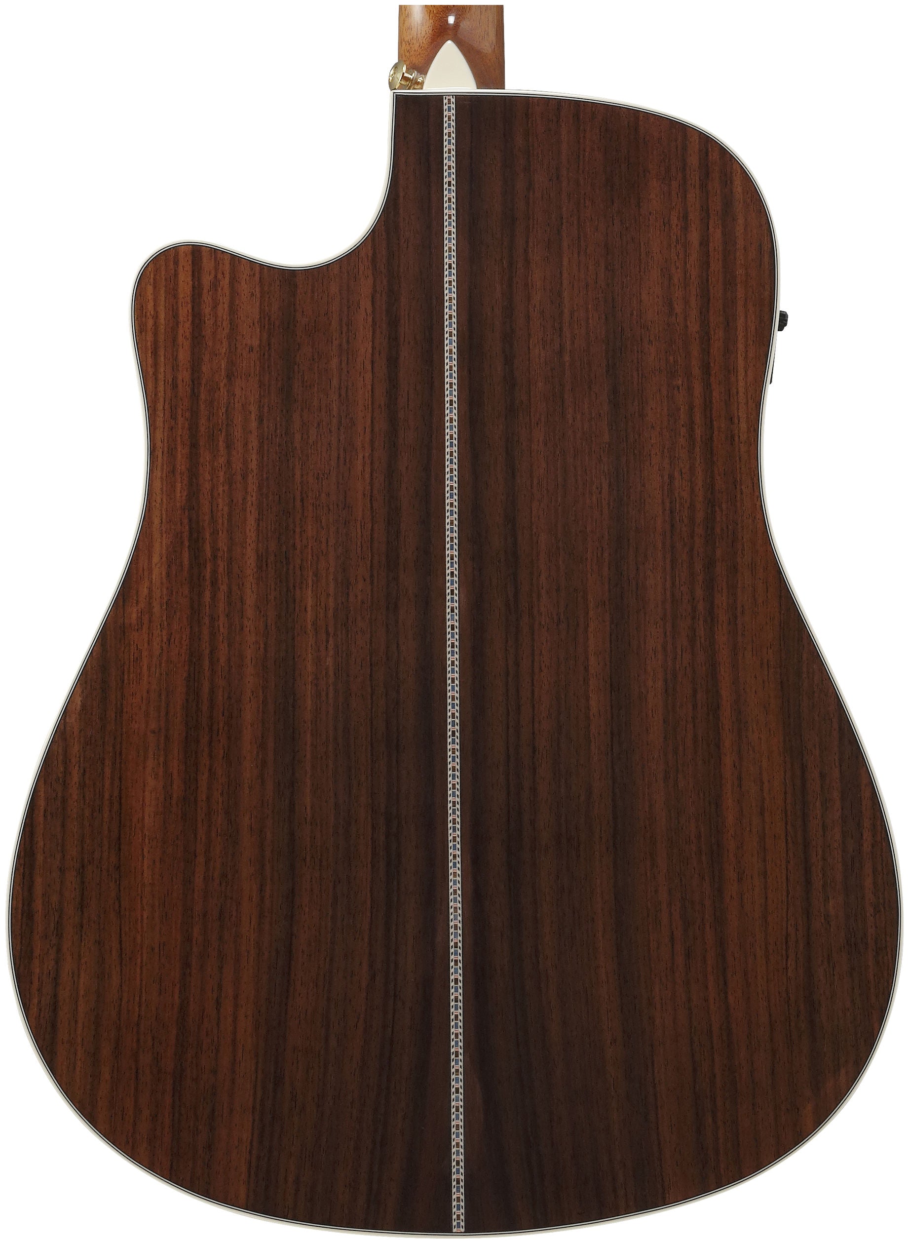 Ibanez AW391RCE - Black Top, Natural High Gloss