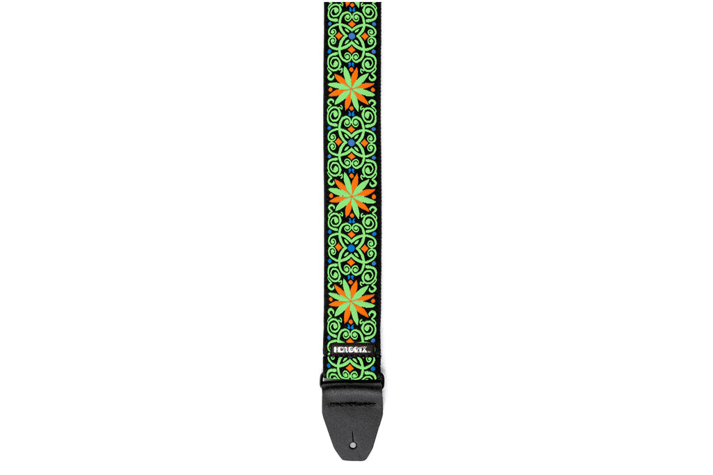 Dunlop_Jimi_Hendrix_Blacklight_Fillmore_Green_Strap_3.jpeg