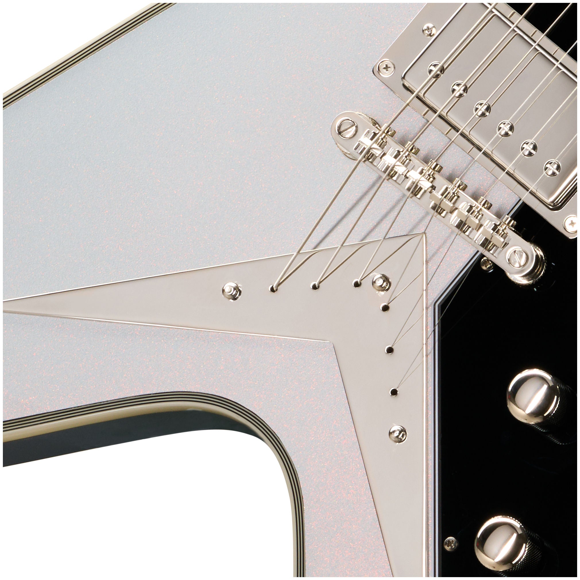 Epiphone Futura Flying V Custom - Quicksilver Shift