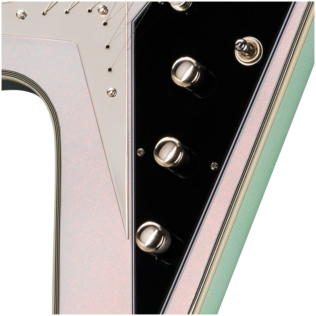 Epiphone Futura Flying V Custom - Quicksilver Shift