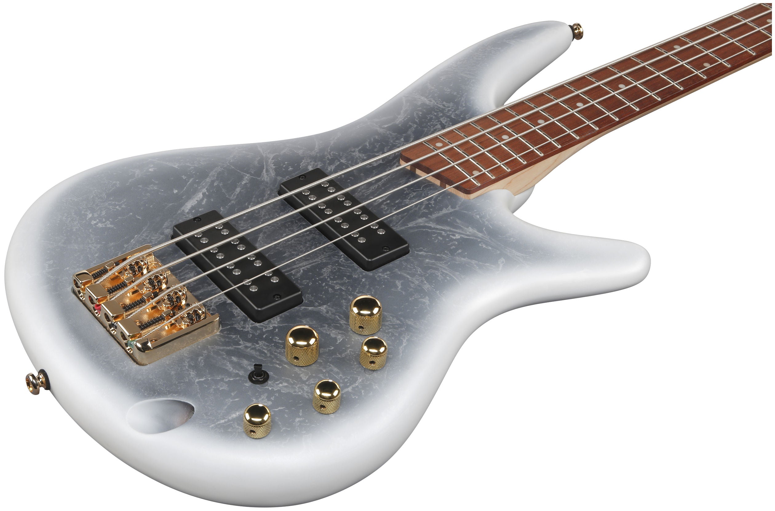 Ibanez SR300EDX - Frozen Black Glacier Matte