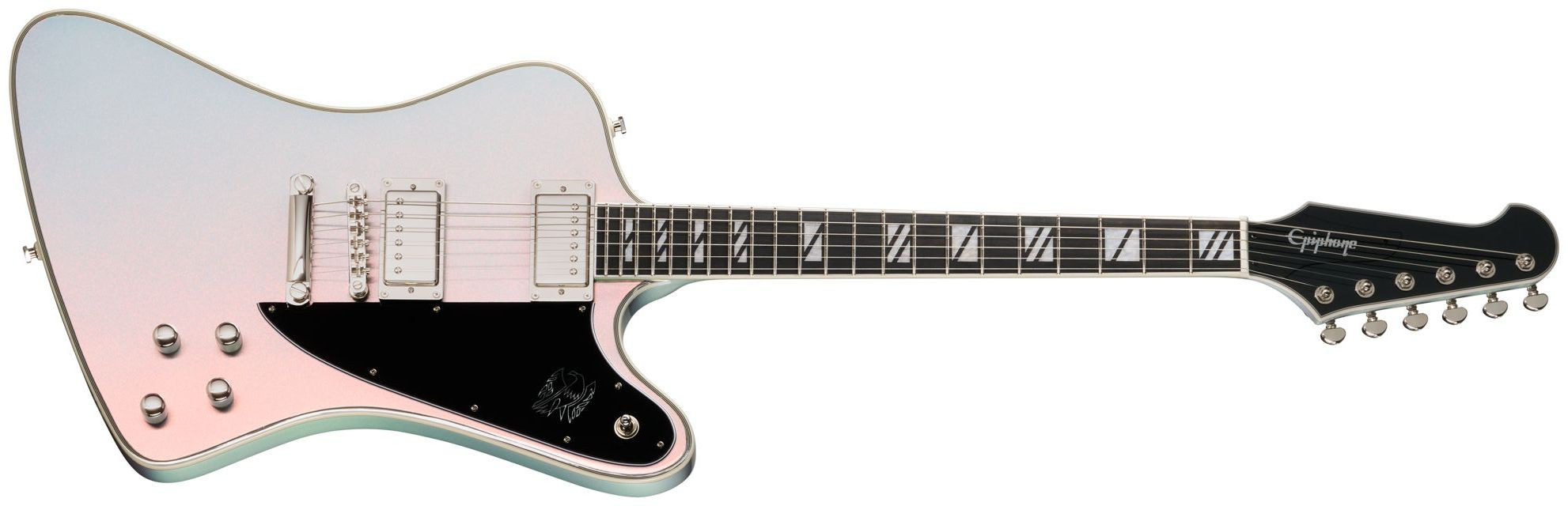 Hlavní obrázek Superstrat EPIPHONE Futura Firebird Custom - Quicksilver Shift