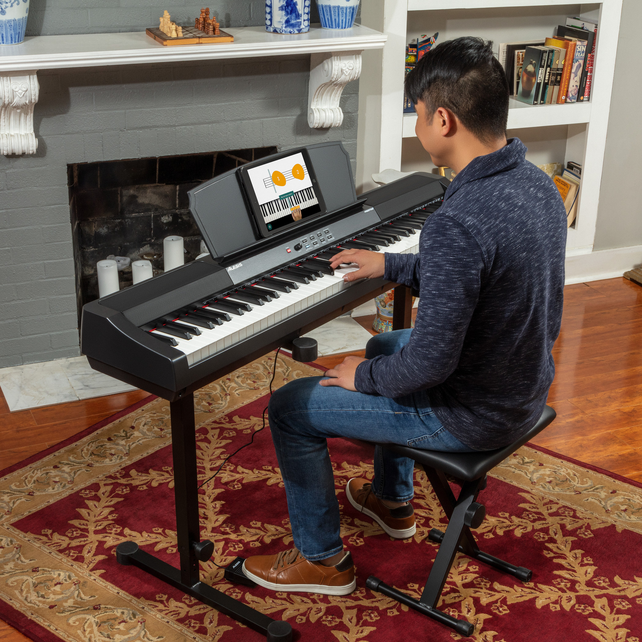 Galerijní obrázek č.10 Stage piana ALESIS Prestige SET