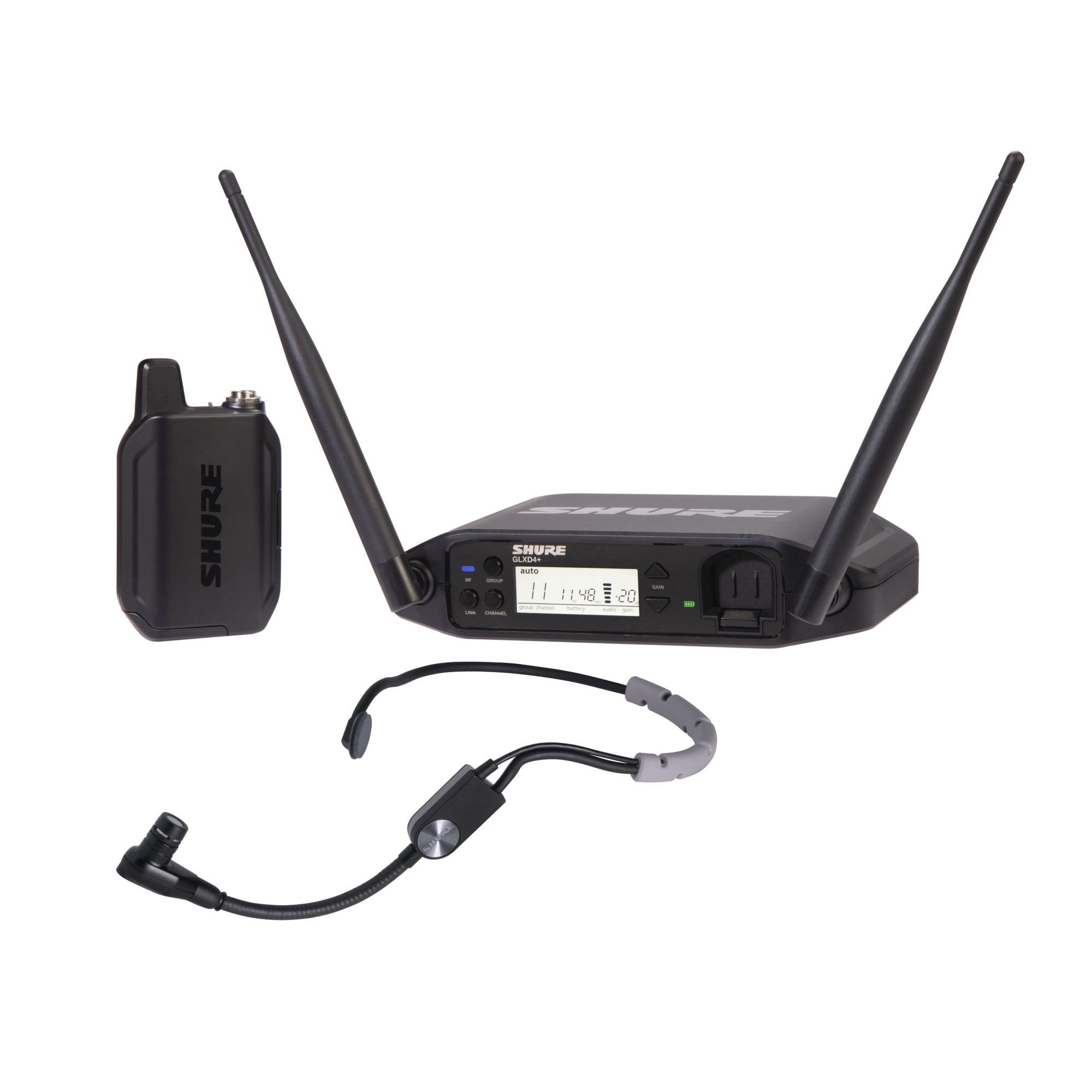 Hlavní obrázek S hlavovým mikrofonem SHURE GLXD14+/SM35