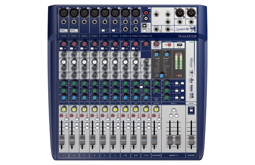 Galerijní obrázek č.1 Mixážní pulty s efektem SOUNDCRAFT Signature 12