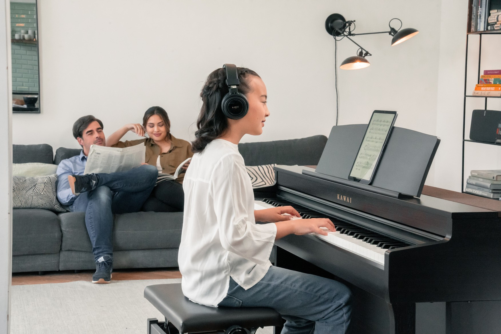 Galerijní obrázek č.14 Klávesy KAWAI CN301R - Premium Rosewood