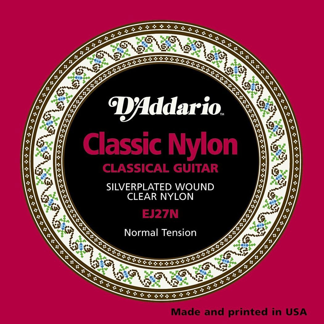 Galerijní obrázek č.2 Normal tension D'ADDARIO EJ27N Classic Nylon Normal 28-43