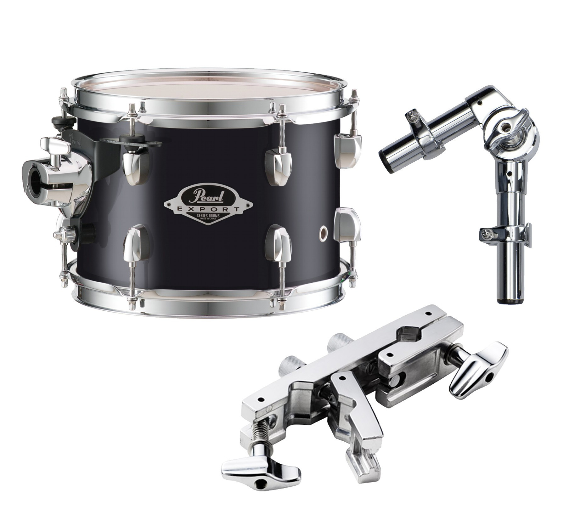 Hlavní obrázek Jednotlivé bubny PEARL EXX10P/C31 Export EXX 10” Tom Tom Add-On Pack - Jet Black