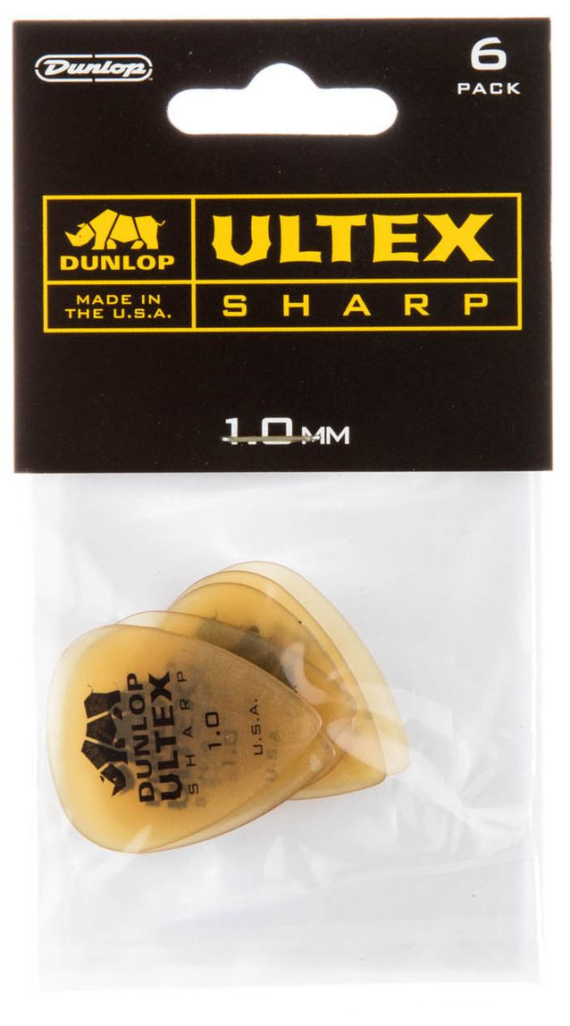 Galerijní obrázek č.2 Tvrdost  1.0 DUNLOP Ultex Sharp Pick 1.0mm