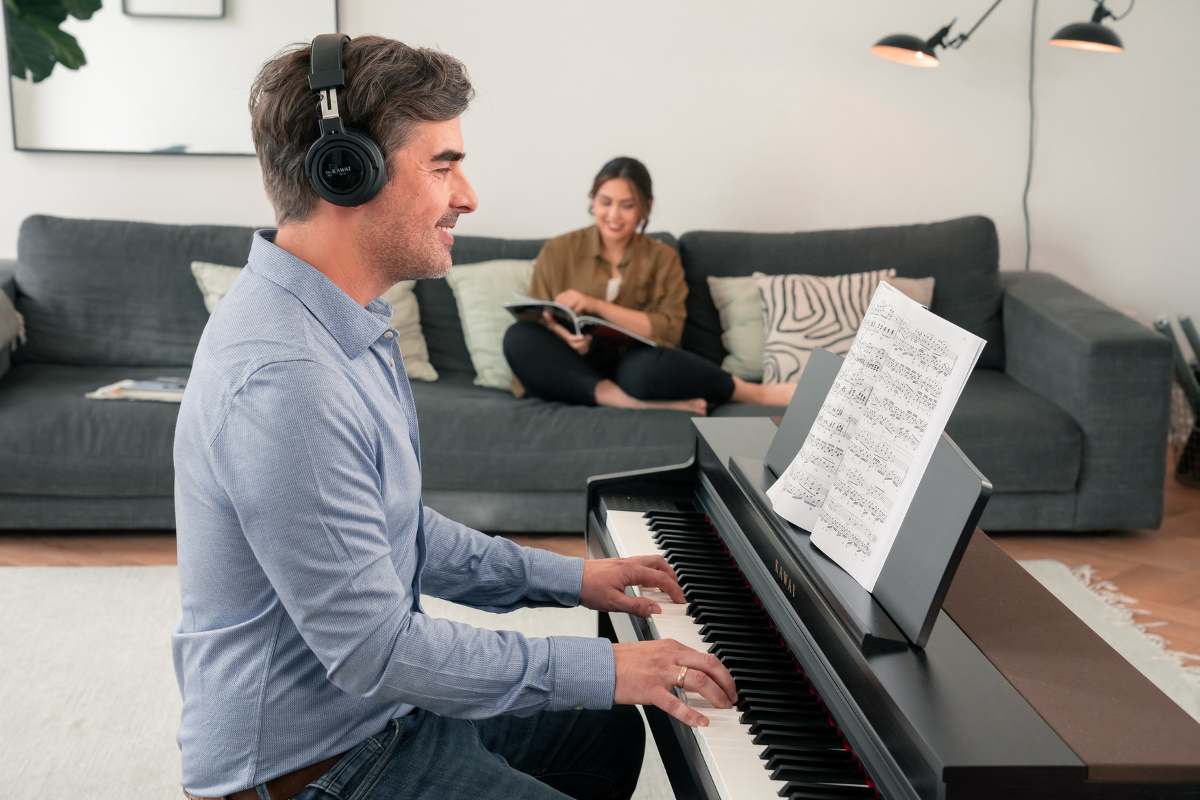 Galerijní obrázek č.13 Klávesy KAWAI CN301R - Premium Rosewood