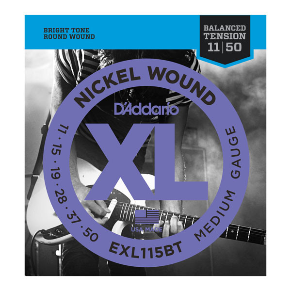 Hlavní obrázek Tvrdost .011 D'ADDARIO EXL115BT - Balanced Tension - .011 - .050