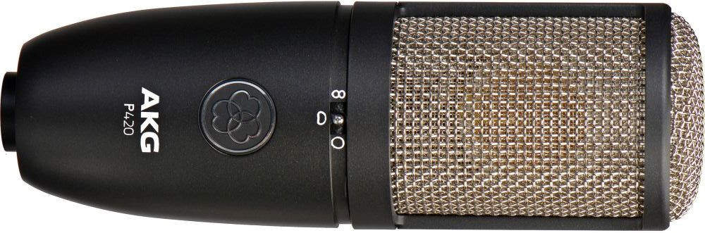 Hlavní obrázek Velkomembránové kondenzátorové mikrofony AKG Perception 420