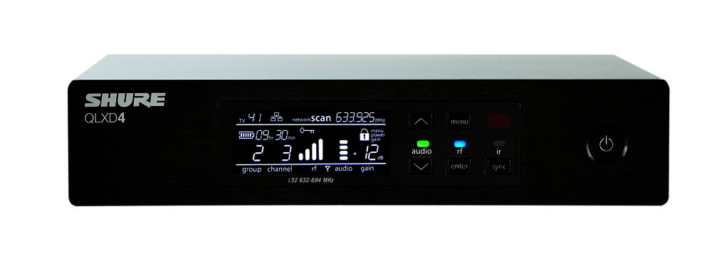 Galerijní obrázek č.1 S hlavovým mikrofonem SHURE QLXD14/153-B K51  606 - 670 MHz