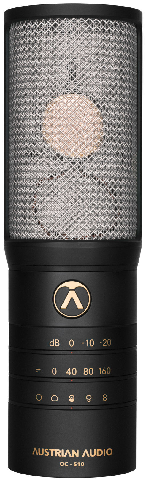 Galerijní obrázek č.1 Velkomembránové kondenzátorové mikrofony AUSTRIAN AUDIO OC-S10 Studio Set
