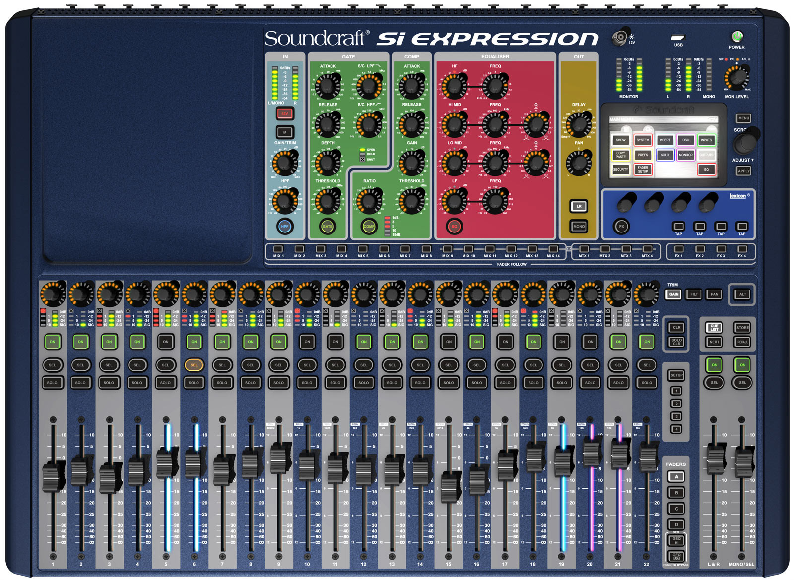 Hlavní obrázek Digitální mixpulty SOUNDCRAFT Si Expression 2