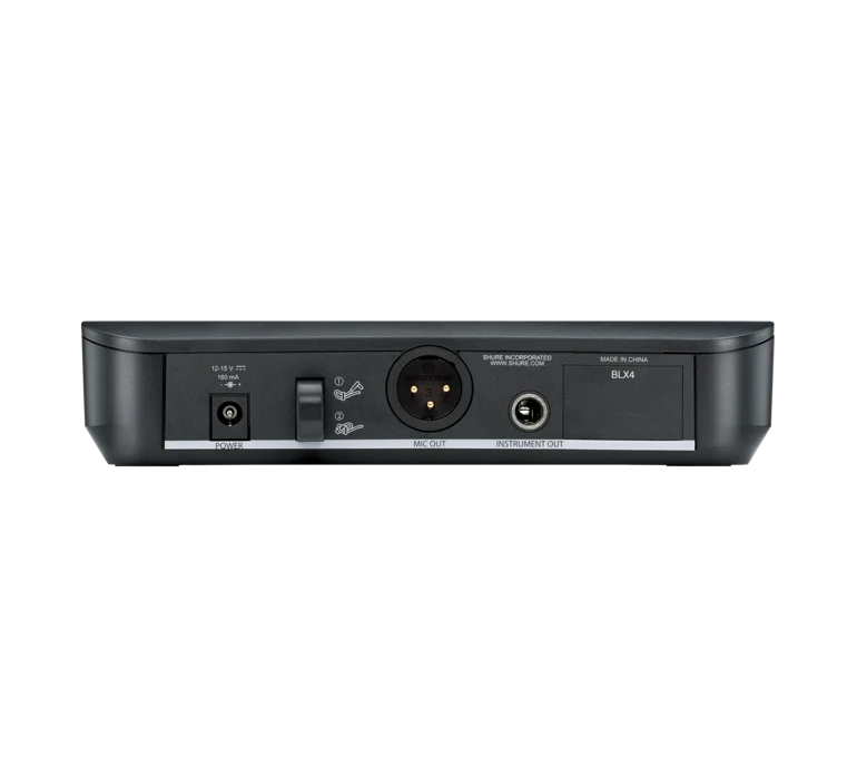 Galerijní obrázek č.6 S klopovým mikrofonem (lavalier) SHURE BLX14E/CVL H8E 518 - 542 MHz
