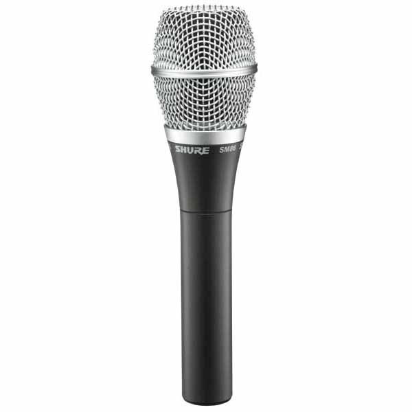 Galerijní obrázek č.1 Kondenzátorové pódiové vokální mikrofony SHURE SM86