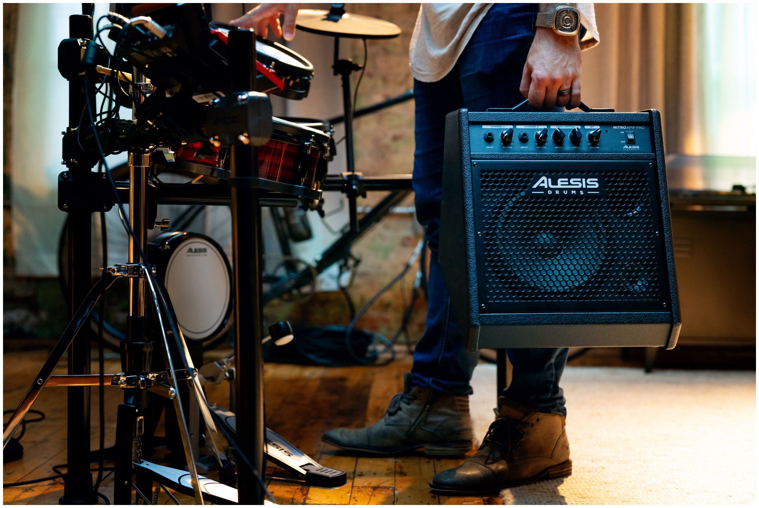 Galerijní obrázek č.11 Komba k elektronickým bicím ALESIS Nitro Amp Pro
