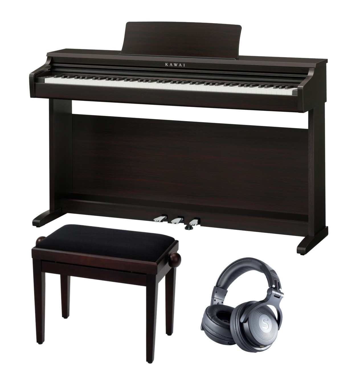 Hlavní obrázek Klávesy KAWAI KDP120 R Set - Rosewood