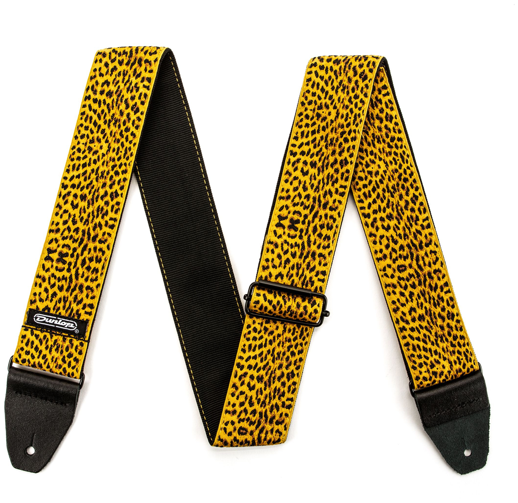 Galerijní obrázek č.1 Nylonové/textilní DUNLOP Jacquard Leopardskin Strap
