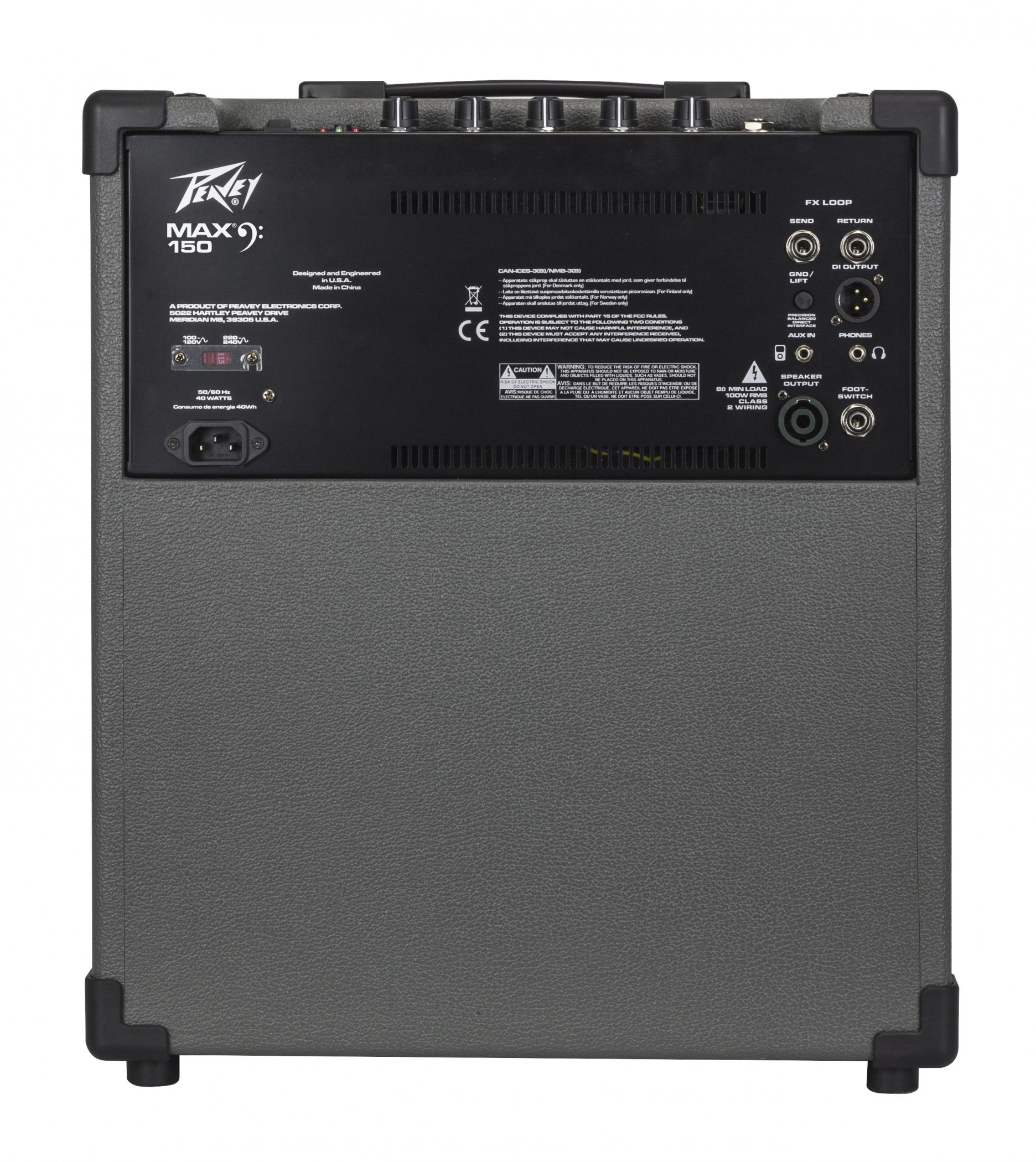Galerijní obrázek č.1 Tranzistorová komba PEAVEY Max 150