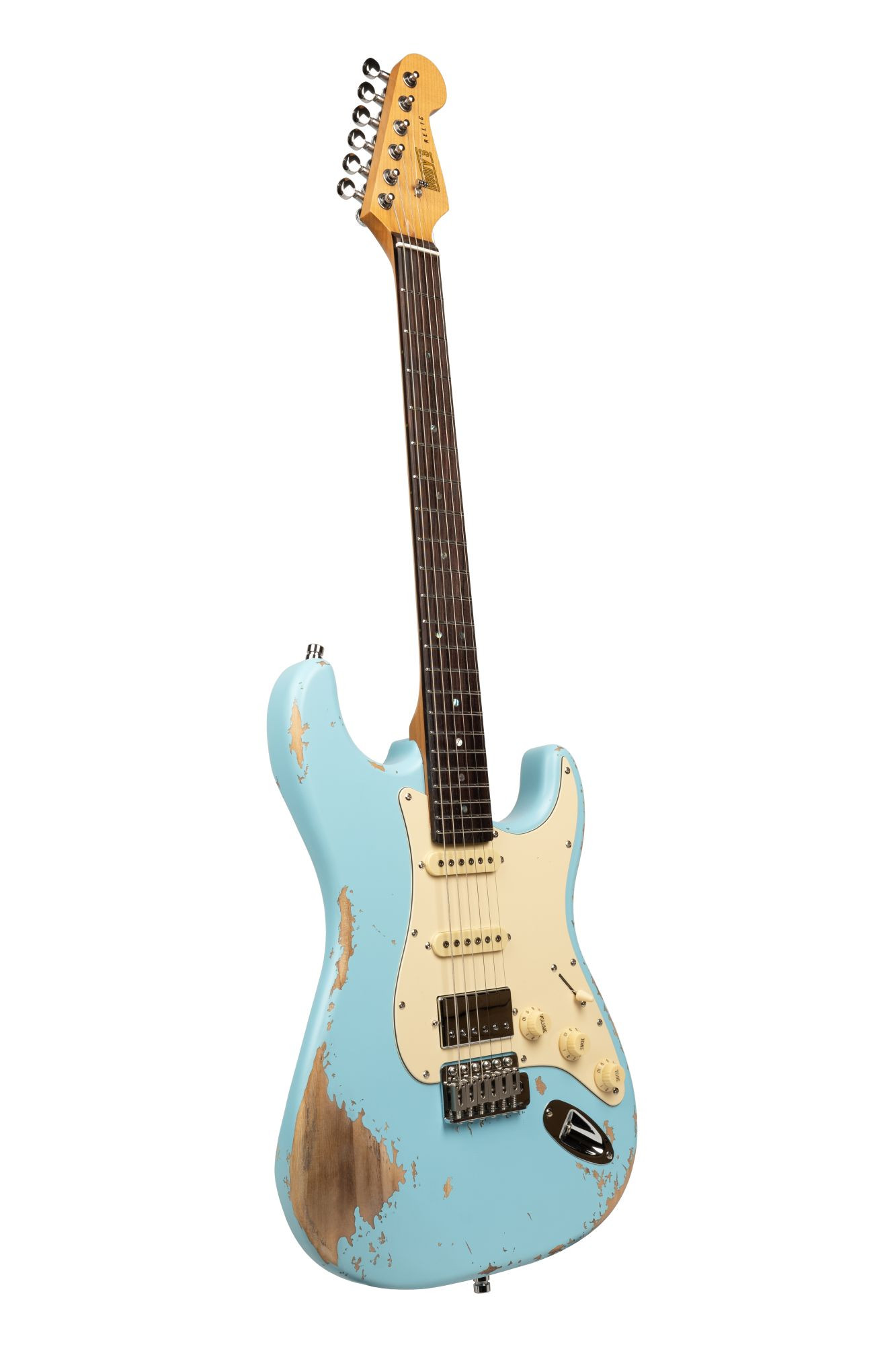 Galerijní obrázek č.2 Elektrické kytary HENRY’S Snake ST-1 Python - Blue Aged