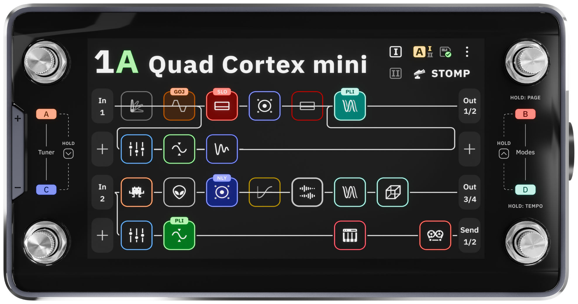 Hlavní obrázek Multiefekty, procesory NEURAL DSP Quad Cortex Mini