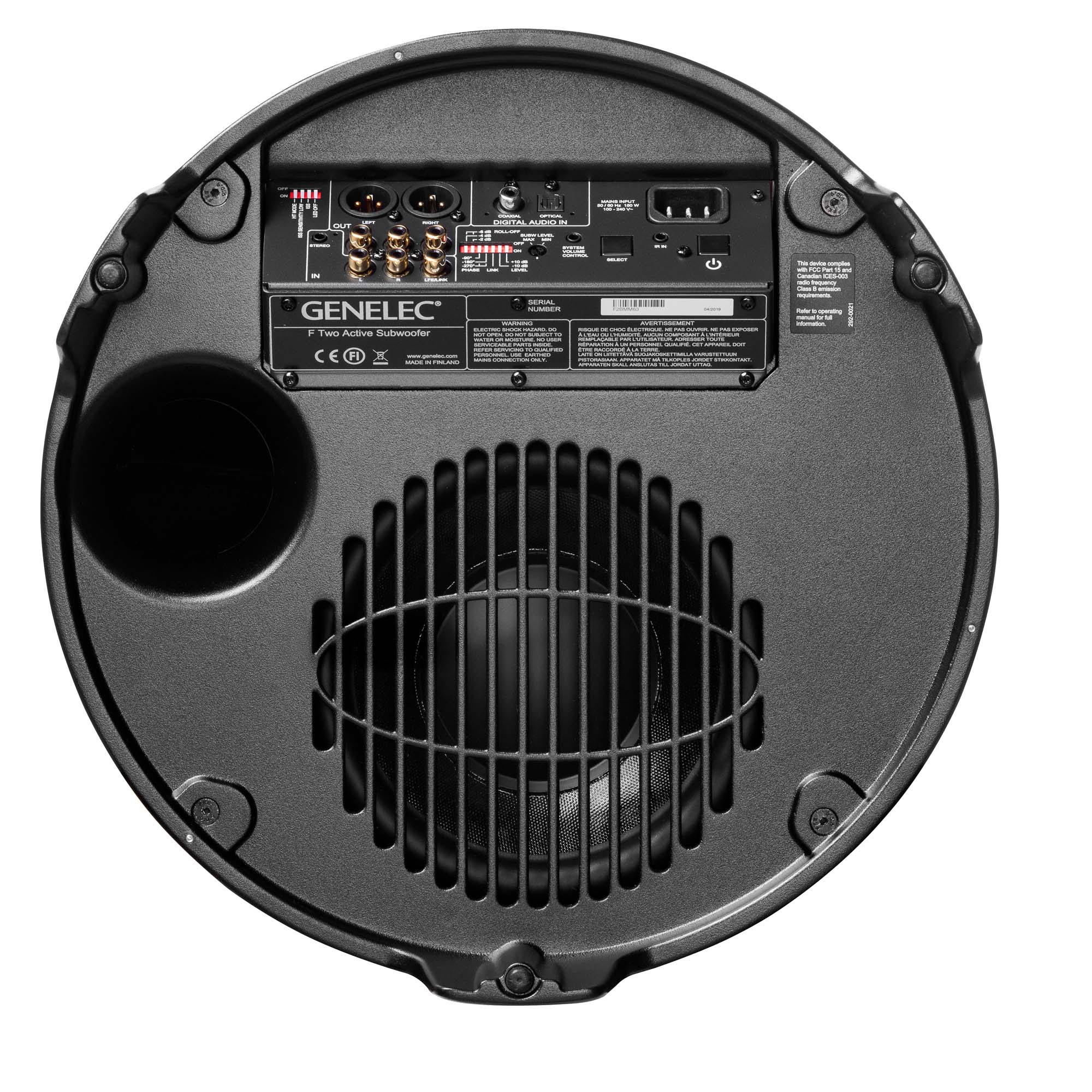 Galerijní obrázek č.1 Aktivní studiové subwoofery GENELEC F Two BMM