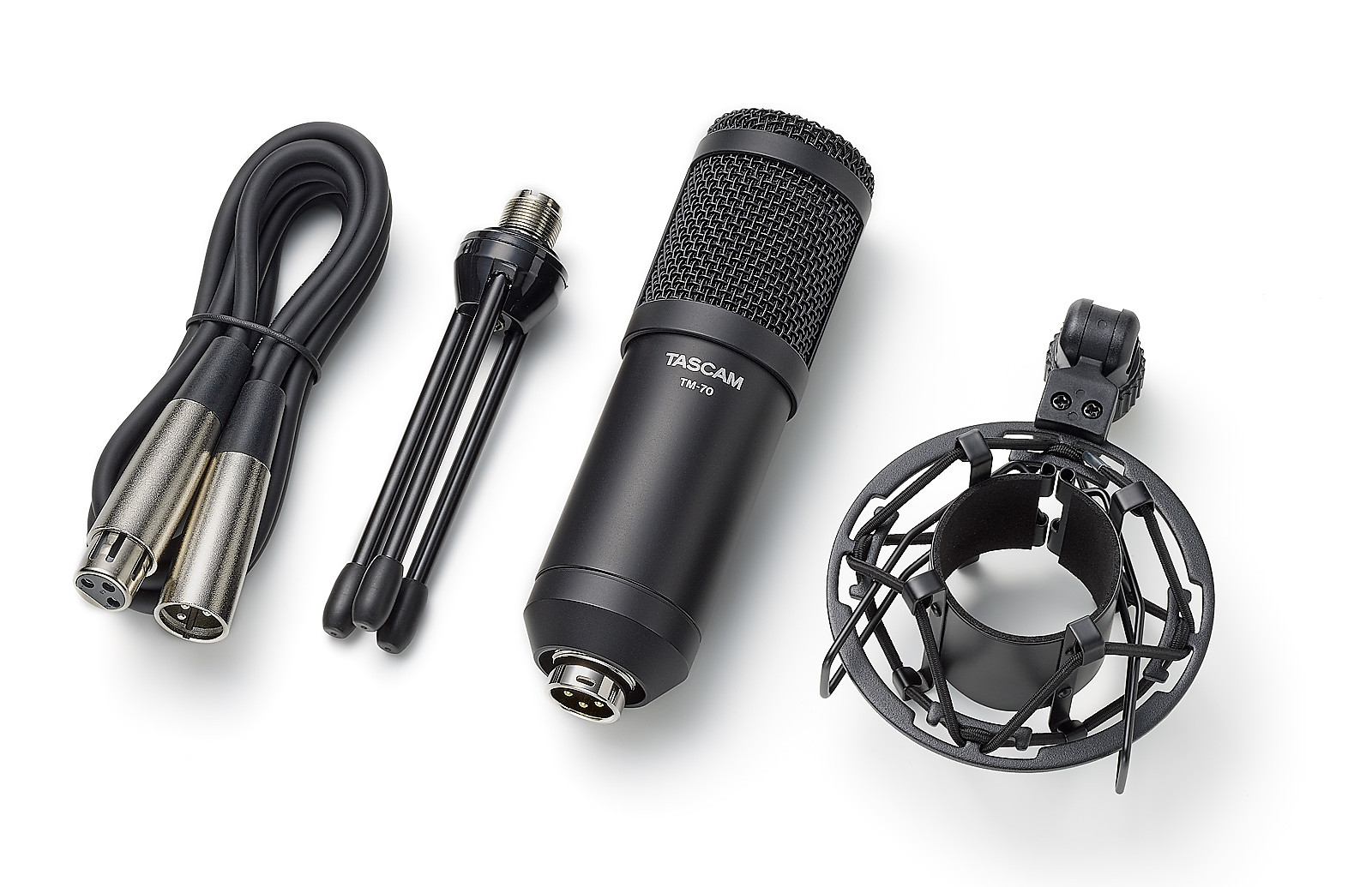 Galerijní obrázek č.1 Dynamické pódiové vokální mikrofony TASCAM TM-70