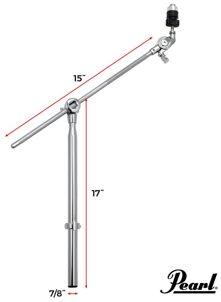 Galerijní obrázek č.6 Mikrofonní držáky na bicí PEARL MH-830 Uni-Lock Boom Microphone Holder
