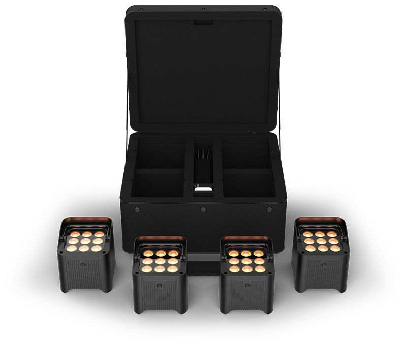 Galerijní obrázek č.1 LED RGBA (RGB+Amber) CHAUVET DJ Freedom Par Q9 X4