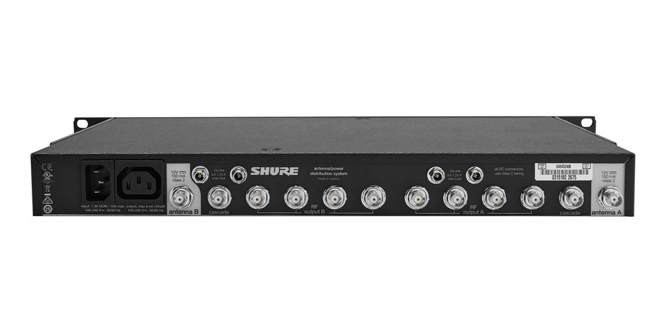 Galerijní obrázek č.1 Antény a slučovače pro bezdrátové systémy SHURE UA845UWB-E