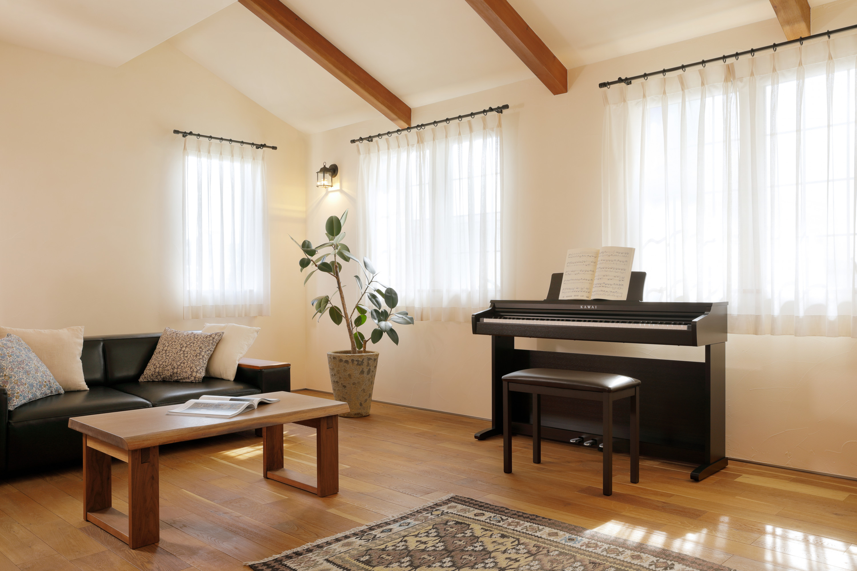 Galerijní obrázek č.4 Klávesy KAWAI KDP120 R Set - Rosewood