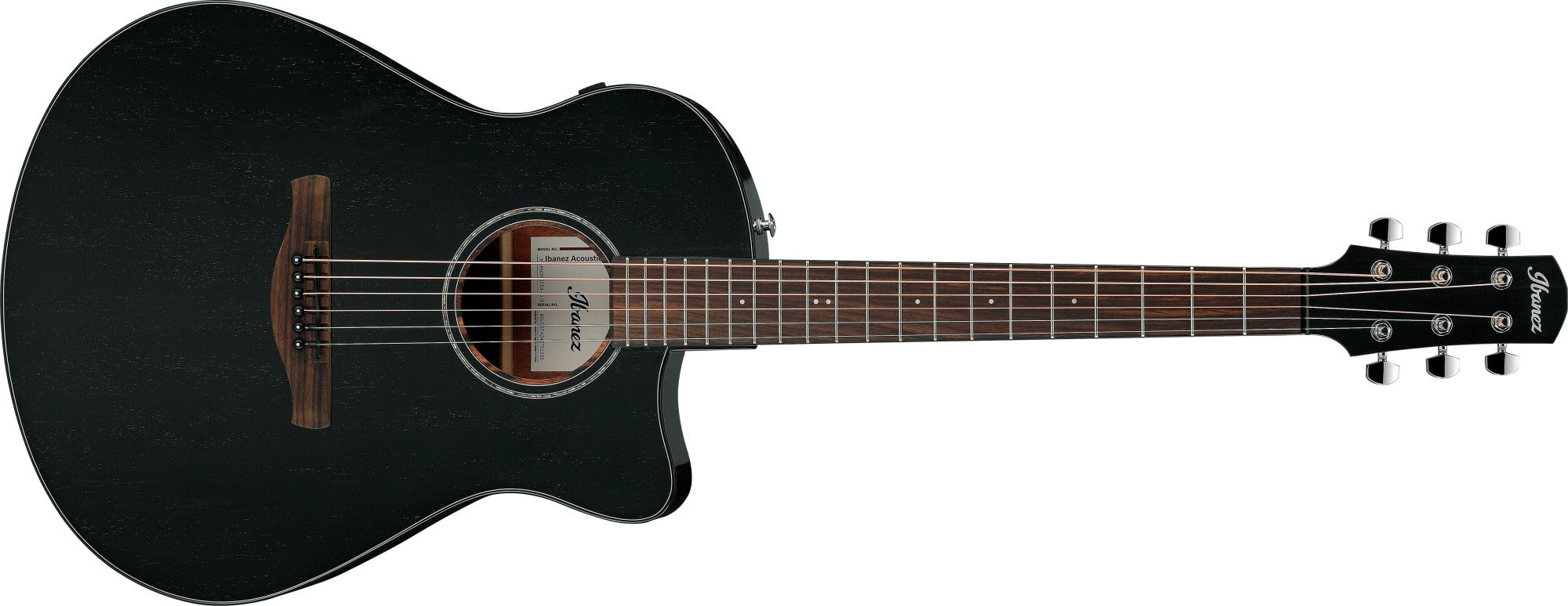Hlavní obrázek Další tvary IBANEZ AAM340CE-RUB - Rustic Black High Gloss