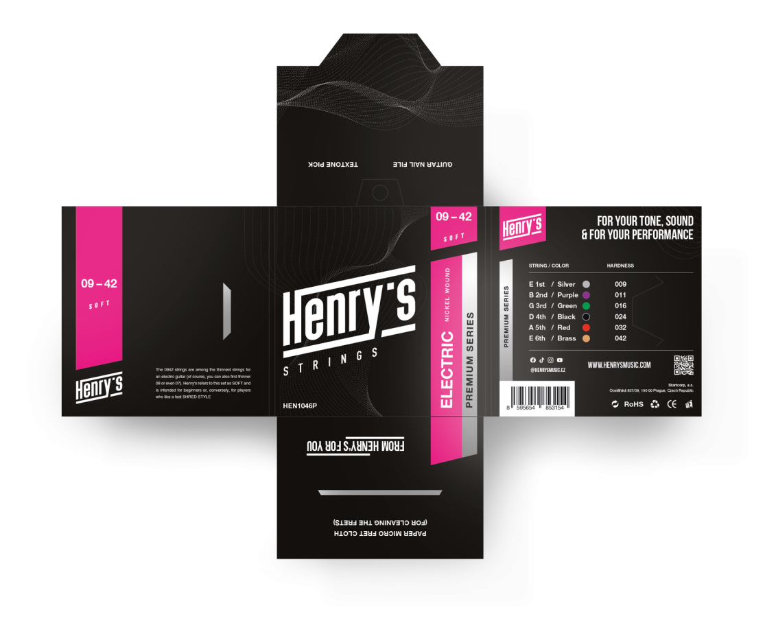 Galerijní obrázek č.2 Tvrdost .009 HENRY’S Premium HEN0942P