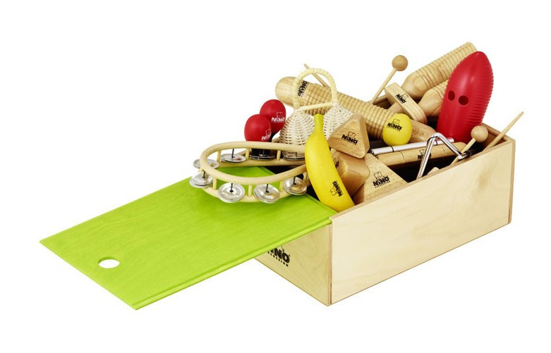 Galerijní obrázek č.1 Perkuse pro děti NINO PERCUSSION NINO-WB1 Wooden Box - Small