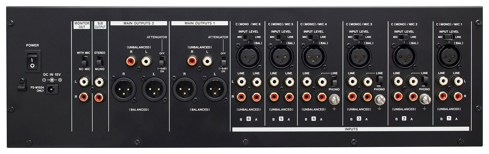 Galerijní obrázek č.1 Rackové, zónové a automatické mixážní pulty TASCAM MZ-372