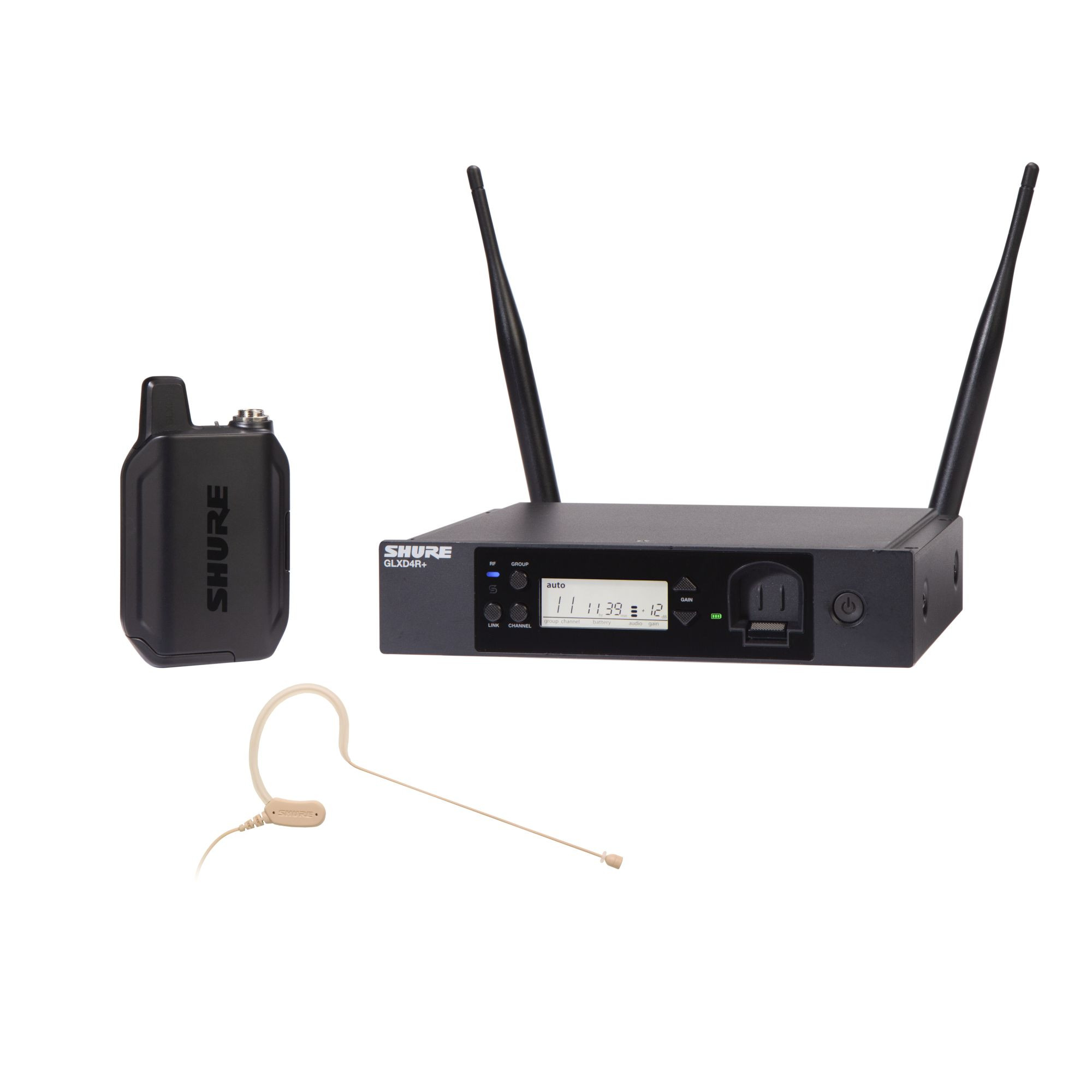 Hlavní obrázek S hlavovým mikrofonem SHURE GLXD14R+/MX53