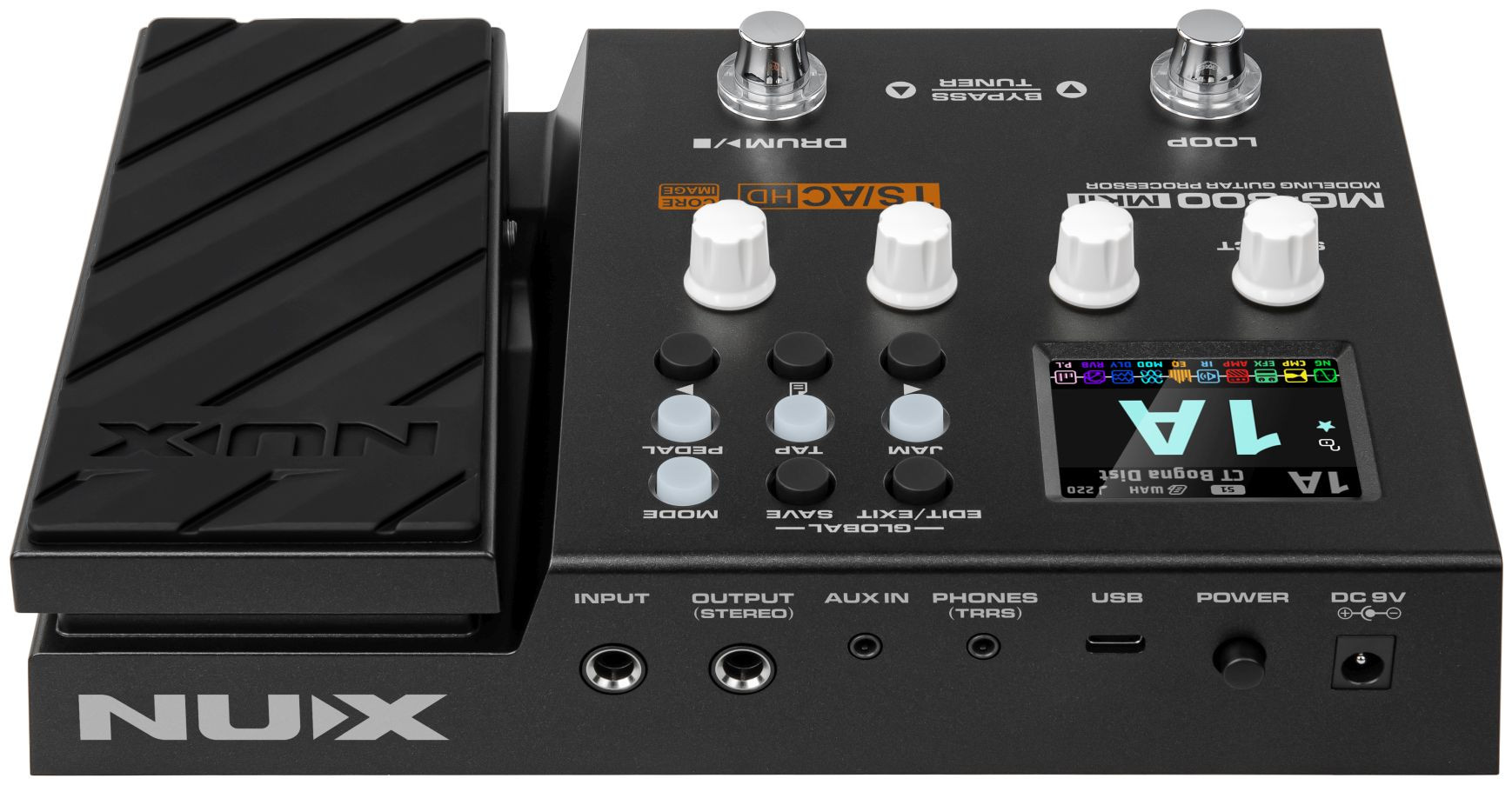 Galerijní obrázek č.6 Multiefekty, procesory NUX MG-300 MKII Modeling Guitar Processor