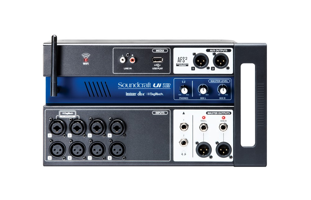 Hlavní obrázek Digitální mixpulty s dálkovým ovládáním SOUNDCRAFT Ui12