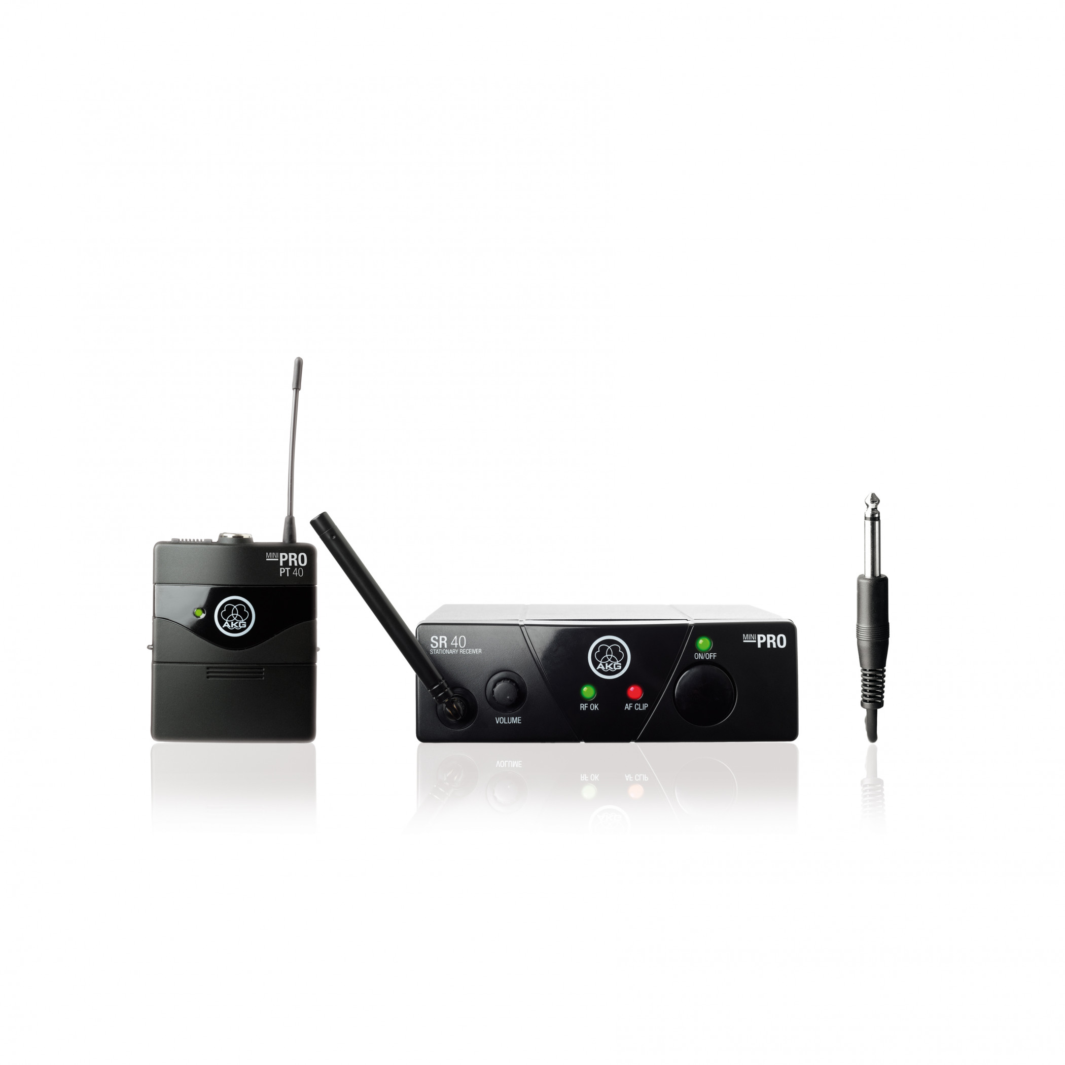 Hlavní obrázek Bezdrátové nástrojové systémy pro kytary a baskytary AKG WMS 40 MINI Instrumental ISM1