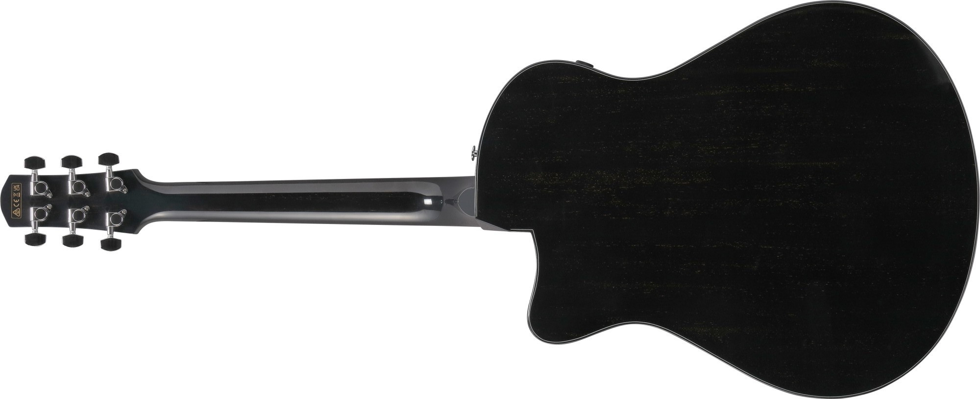 Galerijní obrázek č.1 Další tvary IBANEZ AAM340CE-RUB - Rustic Black High Gloss