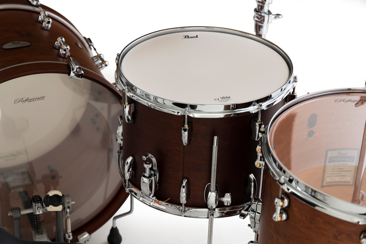 Galerijní obrázek č.4 14" PEARL MUS1410FM/C220 Modern Utility Floor Snare 14”x10” - Satin Mahogany